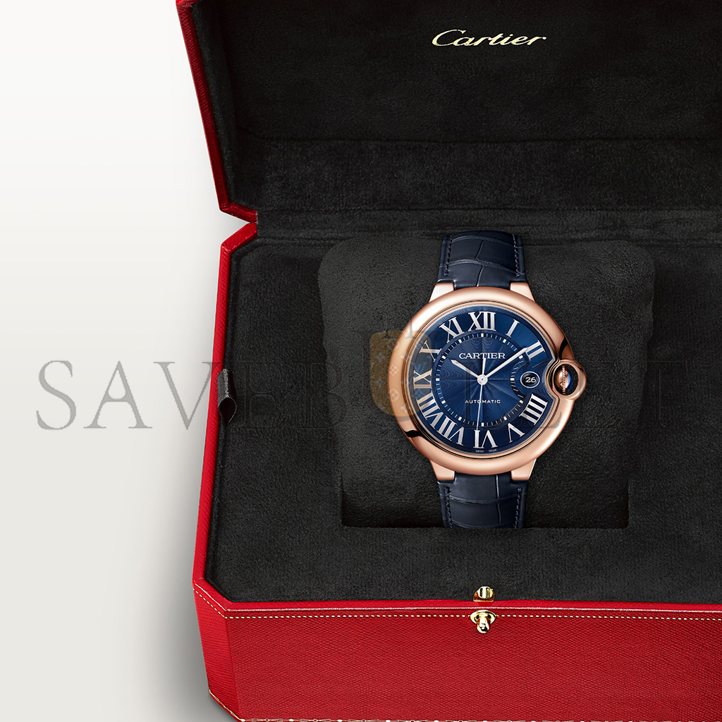 CARTIER BALLON BLEU DE CARTIER 42MM WATCH WGBB0036